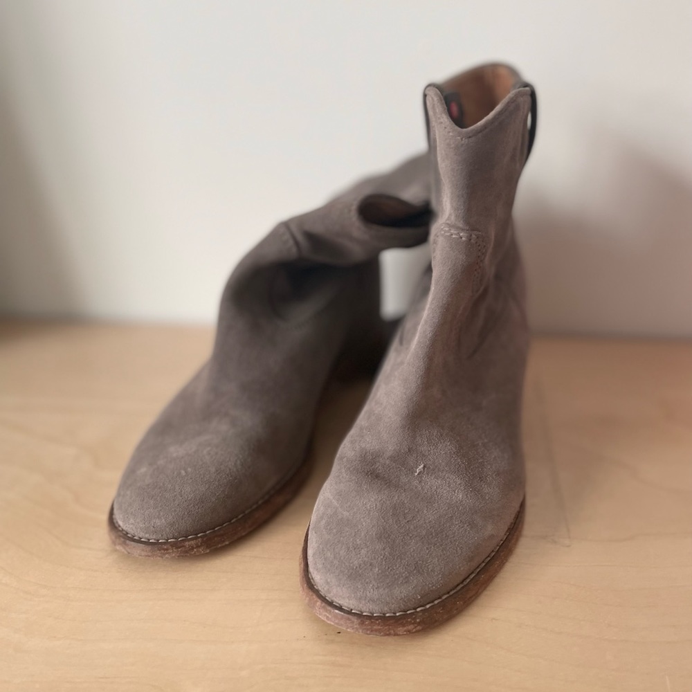 ISABEL MARANT ETOILE Crisi Suede Ankle Boots